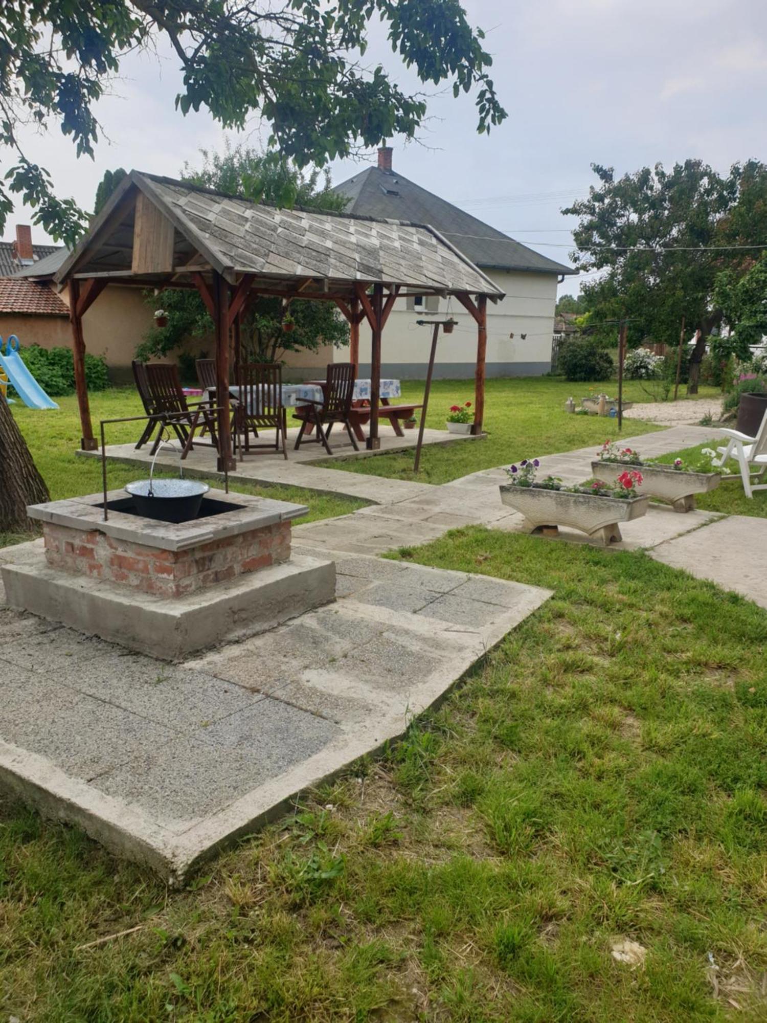 Janka Vendeghaz Es Apartman Abadszalok ภายนอก รูปภาพ